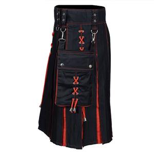 Kilt Utilitario de Tartán para Hombre, de Alta Calidad, Personalizado, de Secado Rápido, Transpirable, con Bolsillos, Tela y Logotipo Personalizados - Product Image 4