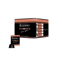 Caffe Iuliano Tenerife BOX 50 Capsules, compatible * Nescafés * Dolce Gusto, Fabriqué en Italie Napoletano de haute qualité rôti entier