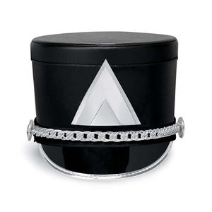 Sombrero shako de fieltro de lana Premium que ofrece un ajuste detallado de felpa de cuerpo estructurado que garantiza el estilo Shako sombreros para ventas - Product Image 3