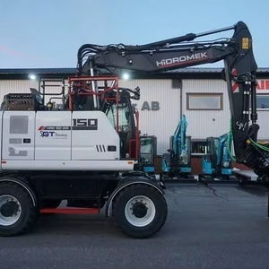 รถขุดล้อยาง Hidromek HMK 150 WR-5 ปี 2024 ความจุบุ้งกี๋ 1.7 เมตร กำลังเครื่องยนต์ 600 วัตต์ พร้อมเกียร์ ปั๊ม และลูกปืน ขาย - Product Image 1