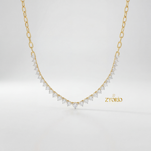 Collar con Colgante de Diamante Cultivado en Laboratorio de Lujo, Plata 925, Oro, Certificado IGI, Joyería Fina Personalizada para Mujer, Fabricante - Product Image 2