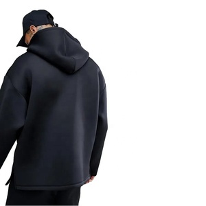 Hiver colorblock 100% cachemire polaire hoodie pour hommes sherpa hoodie par Punchin Sports - Product Image 4