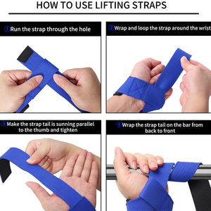 Nouvelles sangles de musculation Offre Spéciale pour l'entraînement de gymnastique pas cher prix de qualité supérieure sangles d'haltérophilie - Product Image 5