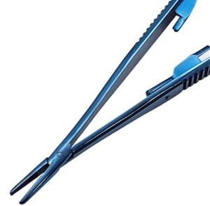 Castroviejo เข็มขนาดเล็ก/ตัวยึดเย็บพร้อมตัวขับที่เคลือบด้วยพลาสม่าสแตนเลสทุกขนาดมีเครื่องมือผ่าตัดอยู่ - Product Image 6