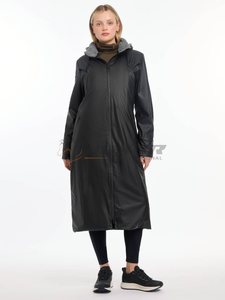 Abrigo largo de equitación para mujer 2025, impermeable, transpirable, duradero, Premium, ropa de abrigo ecuestre, chaqueta de entrenamiento elegante - Product Image 3