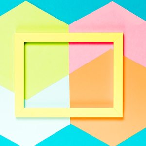 El marco moderno de madera de mosaico de hueso blanco se adapta a todas las dimensiones - Product Image 1