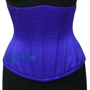 Neon groene katoenen korsetten Neon Green Cotton Corsets | Buy <b>Now</b> - Product Image 4
