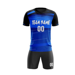 Uniforme de Fútbol para Adultos de Alta Calidad, Material de Poliéster/Algodón, Impresión de Logotipo Personalizado, Sublimación, Nombre del Equipo y Marca Personalizados - Product Image 1