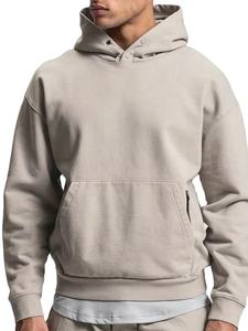 Sudadera con capucha de algodón 100% Unisex de la mejor calidad, Jersey resistente con logotipo personalizado, tela de felpa francesa, Sudadera con capucha en blanco para hombre, Color sólido de invierno - Product Image 6