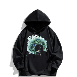 เสื้อฮู้ดสวมหัวแบบลำลองสำหรับทุกเพศเสื้อลำลองผ้าฝ้าย100% สำหรับฤดูหนาว - Product Image 4