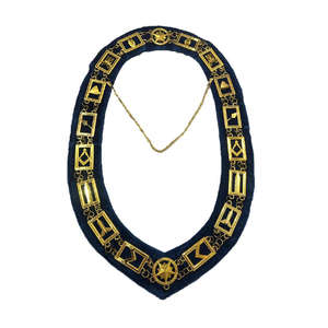 Collier de chaîne pour officiers de l'arche royale, régalia de la franc-maçonnerie, collier avec chaîne et bijoux de haute qualité - Product Image 4