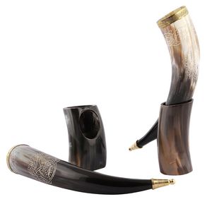 Cuerno para beber vikingo de diseño personalizado, artesanía natural para compra a granel, exportación, venta de Vasos - Product Image 5