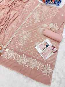 Bonne Qualité Faux Georgette Avec Broderie Salwar Costume Femme Mode Fabricant Et Fournisseur Au Prix De Gros - Product Image 4