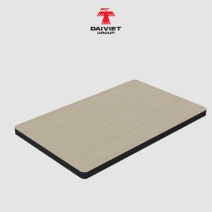 Panneau mural en charbon de bambou 5 mm Chêne gris clair 1220x2440 mm Fabriqué au Vietnam pour salon et mur décoratif intérieur - Product Image 1