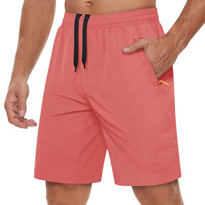 2025 venta al por mayor pantalones cortos de cintura elástica de algodón pantalones cortos tejidos sueltos para hombres Boxer rayas pantalones cortos cómodos para hombres - Product Image 1