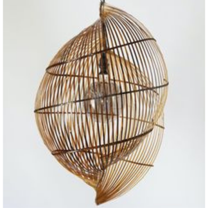 Eco Friendly Handmade Rattan <b>Lampshade</b> Wholesale Decorative Pendant Light Durable Customizable Vietnam - Product Image 4