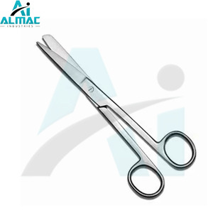 ALMAC Instruments chirurgicaux avancés Ciseaux chirurgicaux à iris Ciseaux de premiers soins à lame droite par Instruments chirurgicaux du nombril - Product Image 4