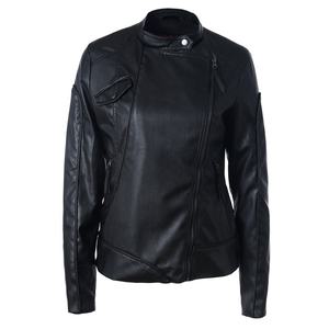 Women Leader <b>Jacket</b> Motor <b>Jacket</b> for Ladies <b>Plus</b> <b>Sizes</b> Pu <b>Faux</b> <b>Leather</b> <b>Jackets</b> - Product Image 2