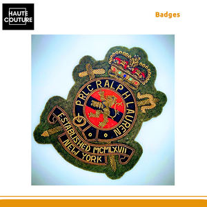 ป้ายมงกุฎทองแดงโบราณทำด้วยมือขนาด10ซม. สำหรับเสื้อโค้ทและแจ็กเก็ตตัวแทนจำหน่ายต้นกำเนิดของอินเดีย - Product Image 3