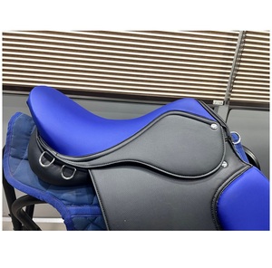 Selle de polo en cuir synthétique de qualité supérieure polyvalente pour le saut à cheval - Product Image 2