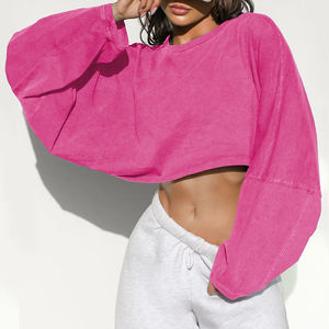 เสื้อฮู้ดซิปหน้าแฟชั่นใหม่สำหรับผู้หญิง แขนยาว พิมพ์โลโก้ตามสั่ง ผ้าแคนวาส 100% คอตตอน เป็นมิตรกับสิ่งแวดล้อม ป้องกันรอยยับ - Product Image 4