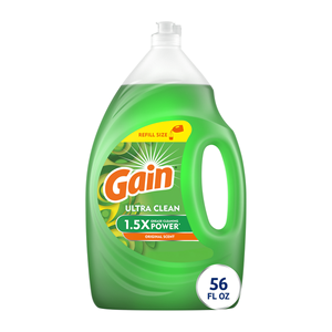 Jabón Líquido para Platos Gain Ultra, Espuma Alta, Desengrasante, Venta al por Mayor - Product Image 1