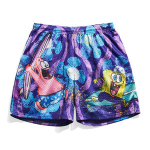 Wholesale Sublimation <b>5</b> <b>Inch</b> <b>Inseam</b> Jogger Mesh <b>Shorts</b> With Pockets Breathable Fashion Summer Mesh <b>Short</b> For <b>Man</b> - Product Image 5