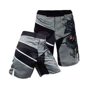 Shorts MMA pour hommes de haute qualité, nouvelle collection, respirants, séchage rapide, taille élastique en spandex, couleurs personnalisables, dernier style. - Product Image 1