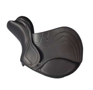 Selle de cheval Western réglable faite à la main siège profond accessoires d'équitation complets outillage en cuir pour les professionnels vétérinaires Cowboys - Product Image 2