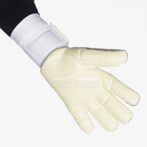 Gants de gardien de but professionnels, respirants, design à doigts entiers, adhérence antidérapante sur la paume, imperméables, cuir durable - Product Image 5
