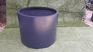KNT Creations Pot de fleurs circulaire classique moderne en fibre de verre léger et durable, finition mate ou brillante, pour intérieur, extérieur, jardin et maison - Product Image 6