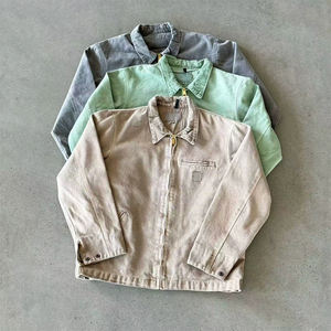 New Fashion Coat Style Denim Jackets Casual And Relaxed Fit Casual Street Wear Thick And Warm Denim Jackets Made By Pakistan - Product Image 2