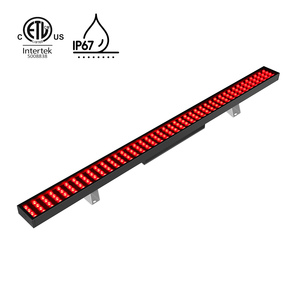 Proyectores LED de Alta Potencia ETL de 160W 200W 250W 300W con Control DMX Inalámbrico RGBW para Iluminación Exterior de Edificios Altos - Product Image 1