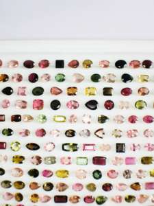 Piedra Preciosa Suelta de Turmalina Multicolor Natural de Calidad AAA, Brillo AAA, Corte y Pulido Perfectos, Utilizada para Joyería - Product Image 2