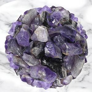 Améthyste naturelle pierre brute cristal brut en vrac pour Reiki Chakra énergie de guérison équilibrage en gros pour la décoration - Product Image 2