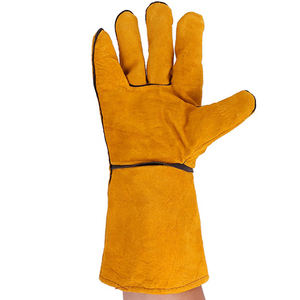 Nouveau 2025 vente chaude prix usine chaleur résistant au feu gant de barbecue gants de soudage en cuir - Product Image 5