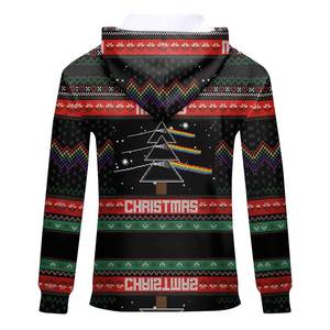 Survêtements à fermeture à cordon coulissant pour hommes Impression personnalisée Col à capuche Nouveau survêtement en gros pour hommes - Product Image 2