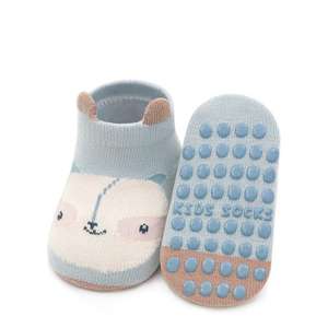Private Label Cute Animal <b>Face</b> Grip Baby <b>Socks</b> Anti-Slip Cotton Toddler <b>Socks</b> Soft Breathable Warm Knitted Ankle Made Vietnam - Product Image 1