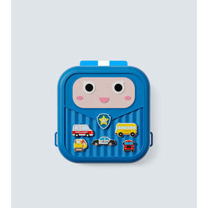 Sac à dos TYKLE Voiture de Police Brillante pour Enfants avec Lumières Clignotantes et Accessoires de Véhicule DIY – Usage Quotidien pour Enfants - Product Image 2