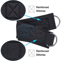 Sangles de cheville en néoprène de qualité supérieure Compression bracelets de cheville rembourrés durables pour l'entraînement de gymnastique jambe exercice poulie accessoires de gymnastique