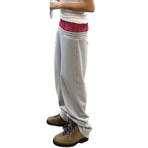 Pantalones personalizados de gran tamaño de calidad superior al por mayor, ropa de hombre transpirable y ecológica, pantalones de chándal de poliéster de nuevo diseño - Product Image 3