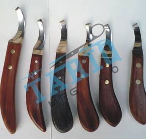 Cuchillos para pezuñas de alta calidad, cuchillos para pezuñas y garras curvos cortos y estrechos, instrumentos veterinarios, cuchillo para pezuñas - Product Image 6