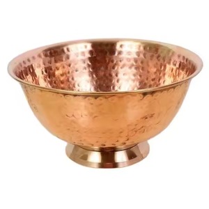 Tazón Decorativo de Diseño Fabuloso, Tazón de Cobre Martillado de Alta Calidad para el Hogar, Cocina, Decoración, Servir Alimentos o Uso en la Mesa - Product Image 6