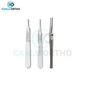 Kahlu ชุดผ่าตัดพลาสติก18ชิ้นอุปกรณ์ผ่าตัดไส้ติ่งและศัลยกรรมกระดูก - Product Image 3