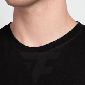 T-shirts 100% coton pour hommes à séchage rapide Fitness Workout Respirant Sports Mesh Fabric Digital Printing Athletic Logos - Product Image 5