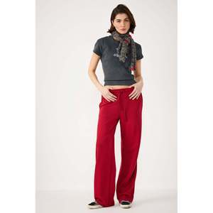 Pantalones Casuales de Algodón para Exteriores con Diseño de Corte Recto - Product Image 3