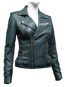 Chaqueta de motorista de cuero de vaca genuino para motocicleta de estilo Vintage 2025, transpirable con Pitón en relieve, producto terminado - Product Image 5