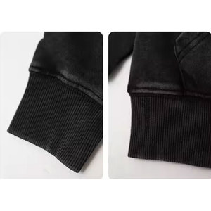 El Mejor Producto, chándal cálido de invierno con lavado ácido, chándal de lavado ácido de algodón 100% transpirable para venta en línea - Product Image 5