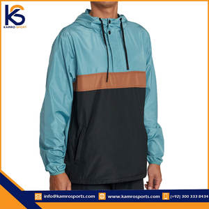 Nuevo estilo personalizado ropa casual Anorak chaqueta Otoño Invierno manga larga nuevo diseño hombres Anorak chaqueta - Product Image 4