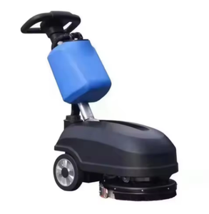 Máquina de Limpieza Industrial Eléctrica de Empuje Manual, Mini Fregadora Rotativa para Pisos - Product Image 1